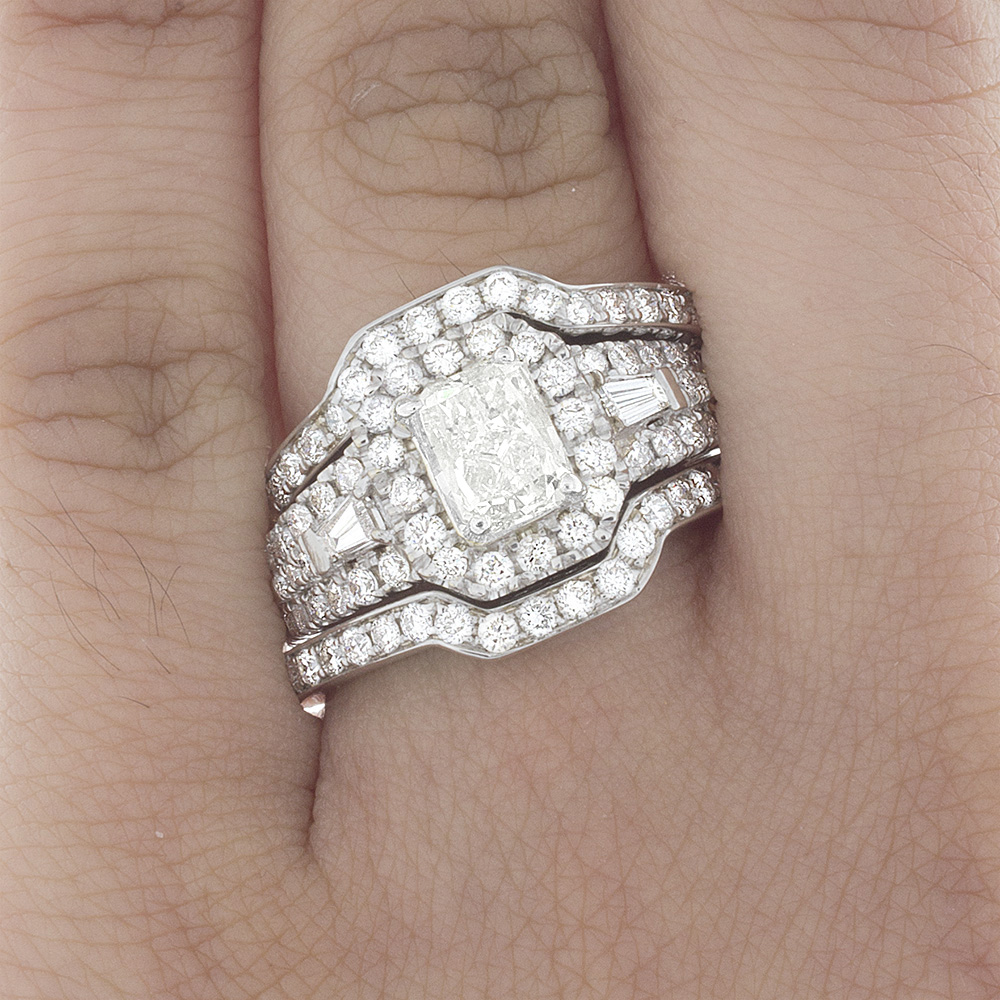 3pcs Radiant Bridal Set